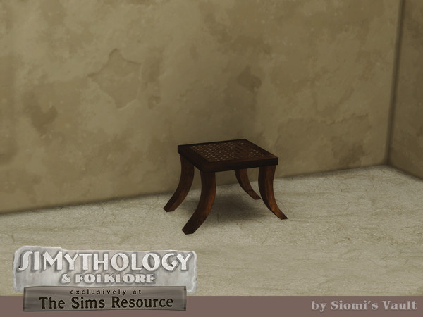 Sims 4 — Ancient touch - Chair by siomisvault — Part of TSR Collab I hope you like it! Enjoy it! Thank you so much for