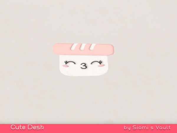 Sims 4 — Cute Desk - Rug by siomisvault — And now a bit of light here! A cute set for you! Thank you so much for your