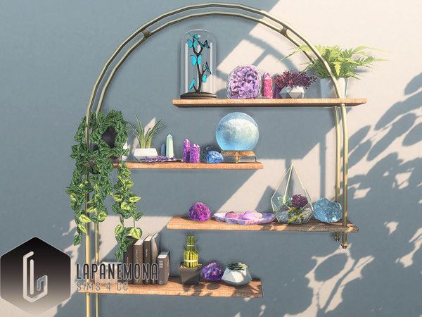 Sims 4 — Harmony - Crystal set by Lapanemona — This set looked very differently in my head when I started to make it. I