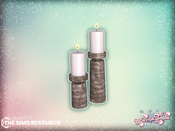 Sims 4 — Havenight - Candle by ArwenKaboom — New sets featuring an elegant and dark colored dining room. Find all items