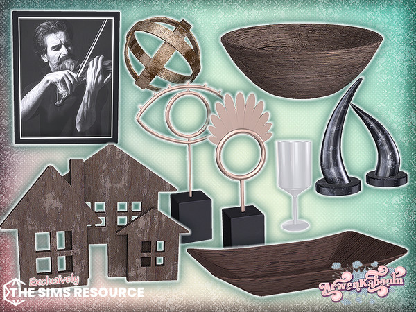 Sims 4 — Havenight Part 3 by ArwenKaboom — New sets featuring an elegant and dark colored dining room. Find all items in
