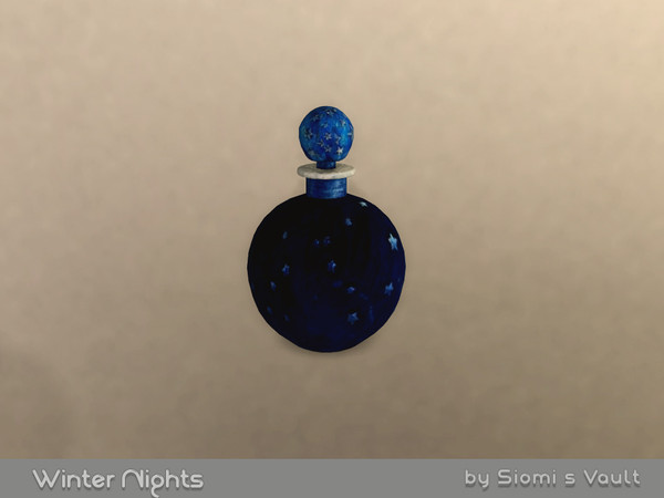 Sims 4 — Winter Nights - Bottle by siomisvault — And winter nights...I wish were winter here it's summer...and hot...I