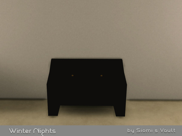 Sims 4 — Winter Nights - Desk by siomisvault — And winter nights...I wish were winter here it's summer...and hot...I hope