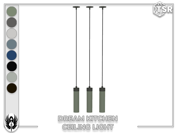 Sims 4 — Nemesis_im - Dream Kitchen Ceiling Light by nemesis_im — Sets of furniture from Dream Kitchen This set includes