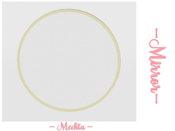 Sims 4 — Dareia Set: Mirror| Mechtasims by Mechtasims — Dareia Set. Created by Mechtasims.