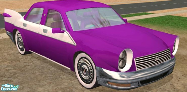 Sims 2 — 1958 Viking Sedan - Violet Exterior by Dr Pixel — The ultimate in performance, luxury, economy, styling, and