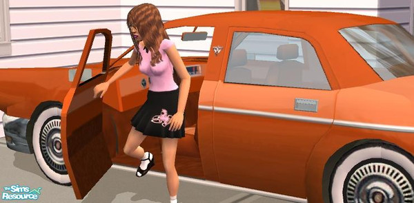Sims 2 — 1958 Viking Sedan - Orange Interior by Dr Pixel — The ultimate in performance, luxury, economy, styling, and