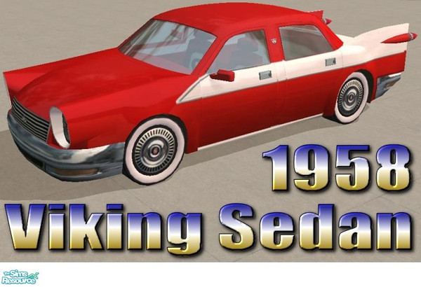 Sims 2 — 1958 Viking Sedan by Dr Pixel — The ultimate in performance, luxury, economy, styling, and sales hype - all in