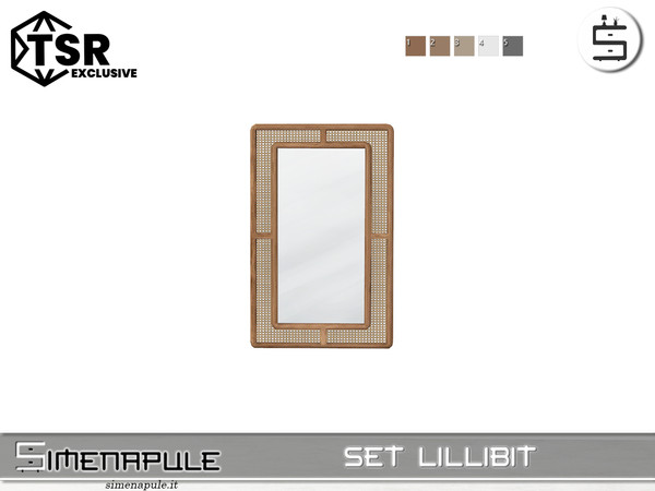 Sims 4 — [SeN4] Set Lillibit - Mirror by Simenapule — Set Lillibit Set Lillibit Set Lillibit