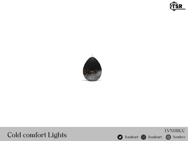 Sims 4 — Cold Comfort Candle by LVNDRCC — placehodler 1 2 3 4 5