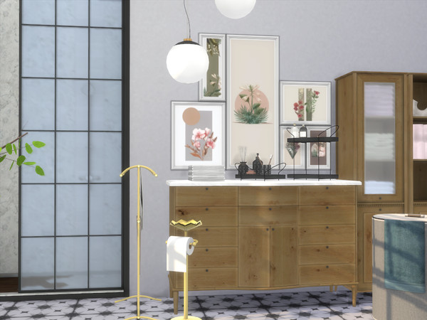Sims 4 — Jena Bathroom Extra by Onyxium — Onyxium@TSR Design Workshop Bathroom Collection - Belong To The 2023 Year