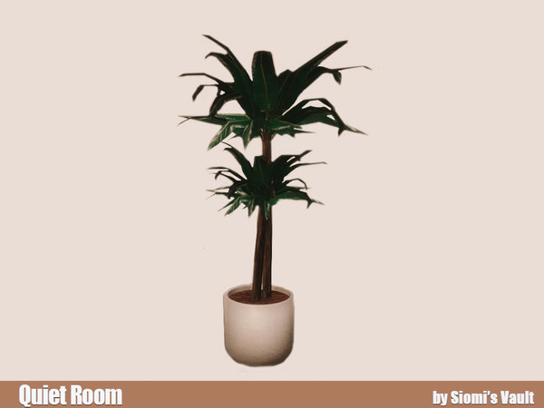 Sims 4 — Quiet Room - Plant pot by siomisvault — We always need a quiet room to read a good book! Thank you so much for