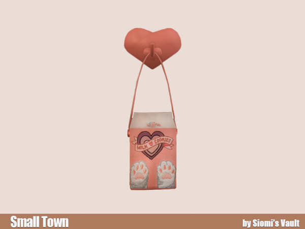 Sims 4 — Small Town - Bag by siomisvault — Super cute dfjkndsf it's for my new house with 2 sims one is deadly cute I