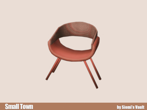 Sims 4 — Small Town - Chair by siomisvault — Super cute dfjkndsf it's for my new house with 2 sims one is deadly cute I