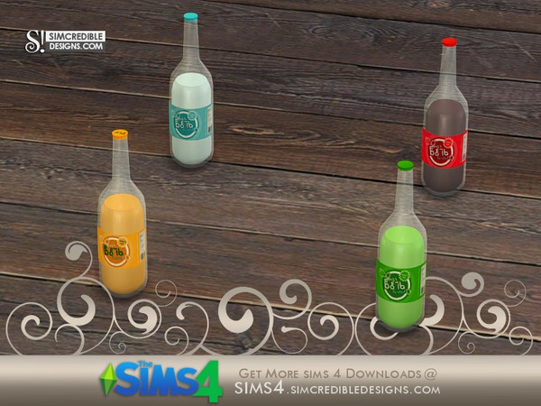 Sims 4 — Breezy soda bottle - decor only by SIMcredible! — by SIMcredibledesigns.com available at TSR __________________