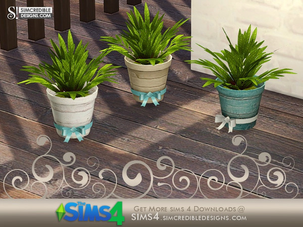 Sims 4 — Breezy plant by SIMcredible! — by SIMcredibledesigns.com available at TSR __________________ * 3 colors