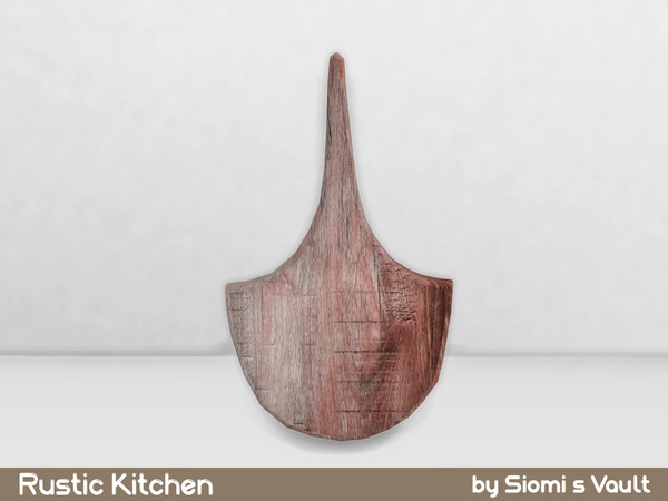 Sims 4 — Rustic Kitchen - Cutting board #01 by siomisvault — A rustic kitchen objects but it's for all kind of kitchen