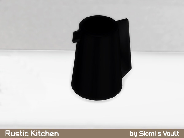 Sims 4 — Rustic Kitchen - Kettle by siomisvault — A rustic kitchen objects but it's for all kind of kitchen because they