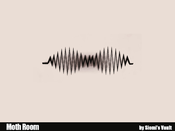 Sims 4 — Moth Room - Modern Decor by siomisvault — Hi! I'm making this thing with 3 houses and well I made this for the