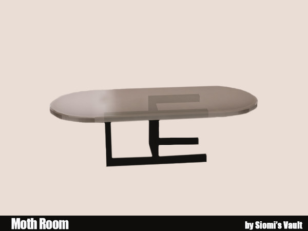 Sims 4 — Moth Room - Coffee table by siomisvault — Hi! I'm making this thing with 3 houses and well I made this for the