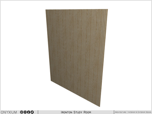 Sims 4 — Ironton Wall Panel by Onyxium — Onyxium@TSR Design Workshop Bathroom Collection - Belong To The 2023 Year