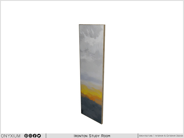 Sims 4 — Ironton Painting by Onyxium — Onyxium@TSR Design Workshop Bathroom Collection - Belong To The 2023 Year
