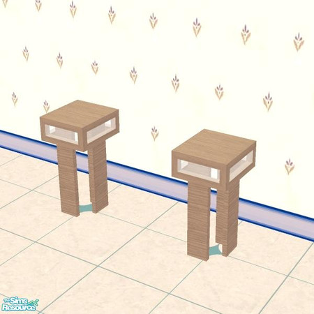 Sims 2 — Ashley Kitchen Barstool by Raveena — Part of the Ashley Kitchen Set. You will need BitsyBus's mesh for this file