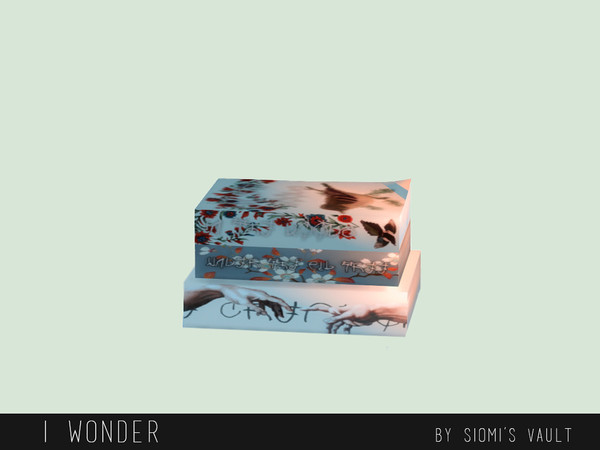 Sims 4 — I Wonder - Books by siomisvault — And I wonder if you know ... this set is part of this new boho house and I'm