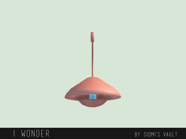 Sims 4 — I Wonder - Pendant Lamp by siomisvault — And I wonder if you know ... this set is part of this new boho house