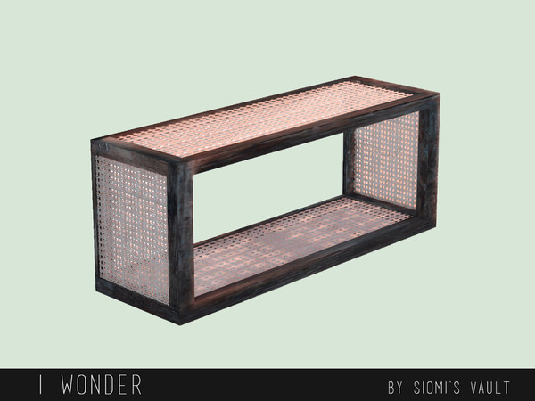 Sims 4 — I Wonder - Furniture by siomisvault — And I wonder if you know ... this set is part of this new boho house and
