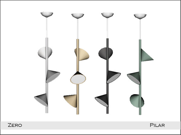 Sims 4 — Pilar Zero CeilingLight by Pilar — Decorate your bathroom with a tropical touch