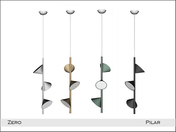 Sims 4 — Pilar Zero CeilingLightMedium by Pilar — Decorate your bathroom with a tropical touch