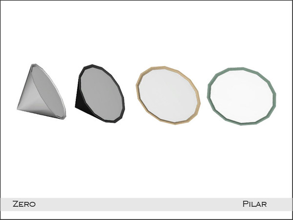 Sims 4 — Pilar Zero WallLight2 by Pilar — Decorate your bathroom with a tropical touch