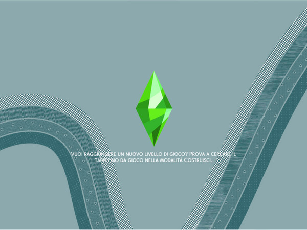 Sims 4 — Boho Lines Loading Screen by TiniSimsCC — Boho Lines for Loading Screen.