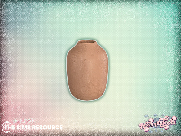 Sims 4 — Wedine - Vase by ArwenKaboom — New dining room set featuring earthy tones. All objects are base game compatible