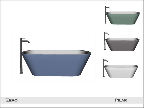 Sims 4 — Pilar Zero Tub2 by Pilar — Created by Pilar for TSR sims4