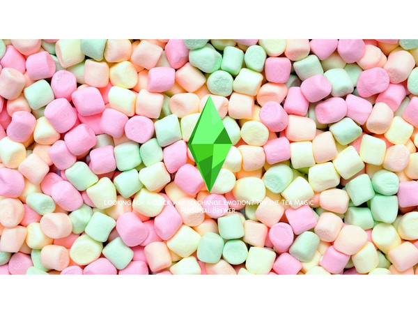Sims 4 — Fruity Marshmallows Loading Screen! by glitternuman — Here is a loading screen with fruity marshmallows. Enjoy!