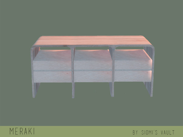 Sims 4 — Meraki - Furniture by siomisvault — Meraki : (v). To do something with soul, creativity, or love; to put