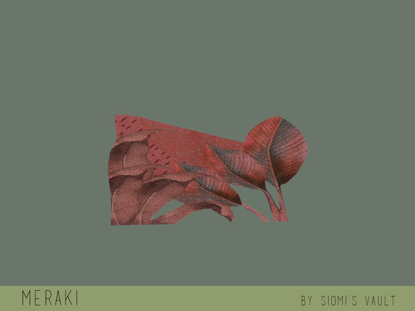 Sims 4 — Meraki - Rug by siomisvault — Meraki : (v). To do something with soul, creativity, or love; to put something of