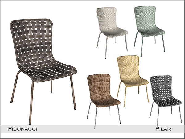 Sims 4 — Pilar Fibonacci DiningChair by Pilar — Dining room based on the Fibonacci sequence of numbers and in honour of