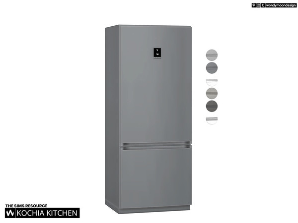 Sims 4 — Kochia Refrigerator by wondymoon — Modern style kochia kitchen appliances!