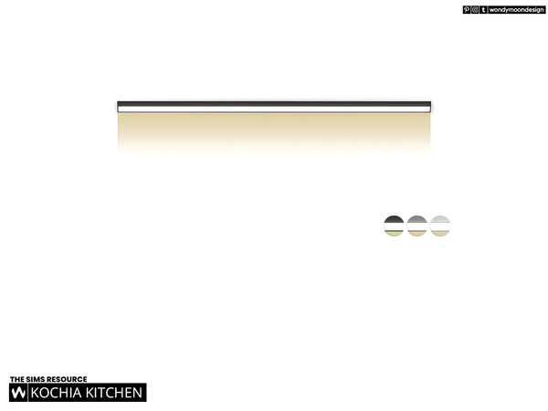 Sims 4 — Kochia Wall Led Lighting by wondymoon — Modern style kochia kitchen appliances!