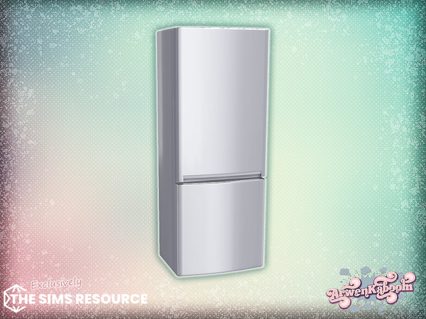 Sims 4 — Grin - Fridge by ArwenKaboom — New kitchen set in multiple recolors. Find all items by searching