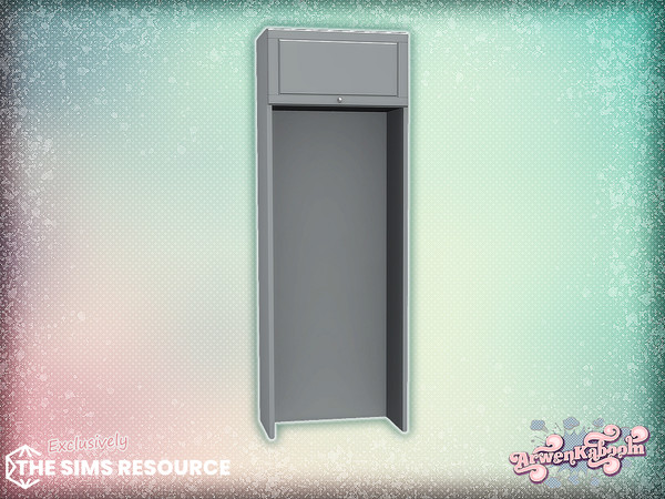 Sims 4 — Grin - Fridge Cabinet by ArwenKaboom — New kitchen set in multiple recolors. Find all items by searching