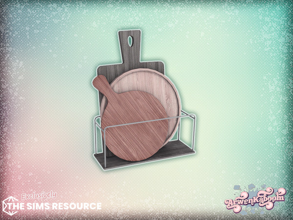 Sims 4 — Grin - Cutting Boards by ArwenKaboom — New kitchen set in multiple recolors. Find all items by searching