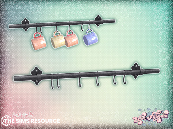 Sims 4 — Grin - Cup Holder by ArwenKaboom — New kitchen set in multiple recolors. Find all items by searching