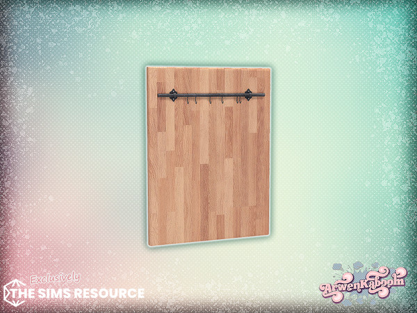 Sims 4 — Grin - Counter End Trim Left by ArwenKaboom — New kitchen set in multiple recolors. Find all items by searching