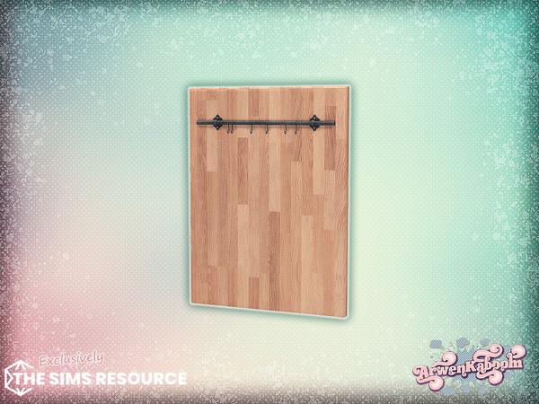 Sims 4 — Grin - Counter End Trim Right by ArwenKaboom — New kitchen set in multiple recolors. Find all items by searching