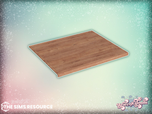 Sims 4 — Grin - Counter Cutting Board by ArwenKaboom — New kitchen set in multiple recolors. Find all items by searching