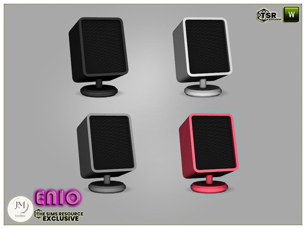 Sims 4 — enio office audio by jomsims — Enio office set